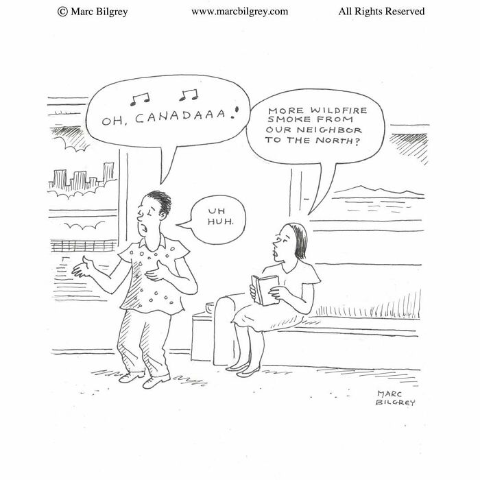 In Just One Panel, Marc Bilgrey Delivers 37 New Cartoons Packed With Sharp Wit And Humor