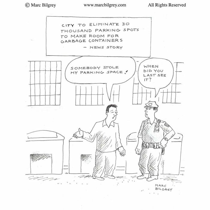 In Just One Panel, Marc Bilgrey Delivers 37 New Cartoons Packed With Sharp Wit And Humor