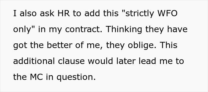 Person Realizes Company’s Strict Work-From-Office Rules Might Actually Come In Handy