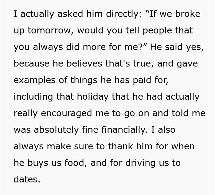 Guy Reminds Woman Of All The Things He Buys, Uses Them Against Her, Then Says She’s Hurting Him