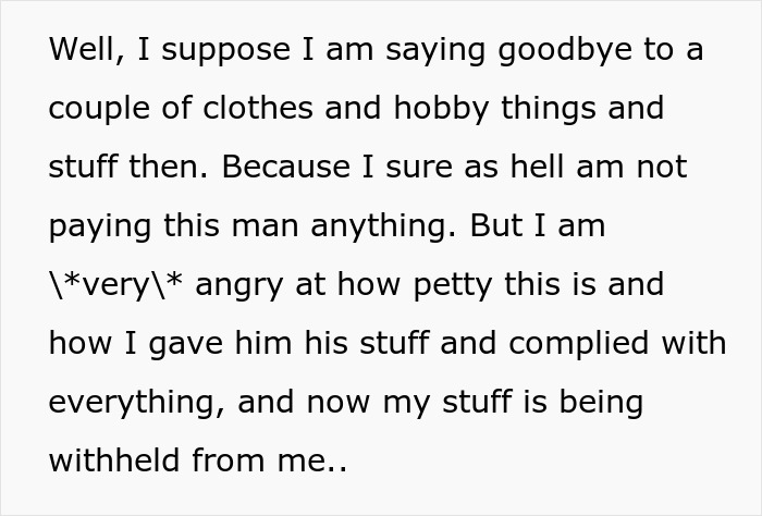 Guy Reminds Woman Of All The Things He Buys, Uses Them Against Her, Then Says She’s Hurting Him