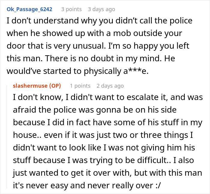 Guy Reminds Woman Of All The Things He Buys, Uses Them Against Her, Then Says She’s Hurting Him