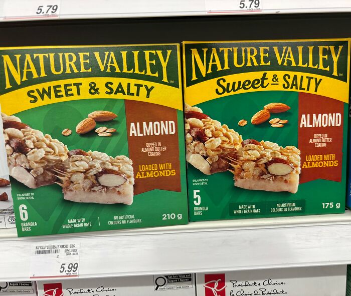 90 Infuriating Times Shrinkflation Was So Blatant, It Felt Like A Scam (New Pics) 90 Infuriating Times Shrinkflation Was So Blatant, It Felt Like A Scam (New Pics)
