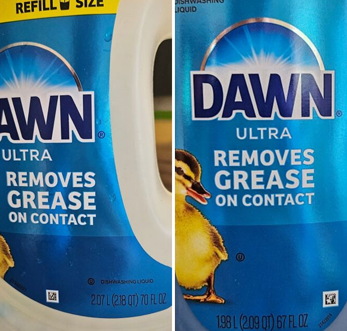 90 Infuriating Times Shrinkflation Was So Blatant, It Felt Like A Scam (New Pics) 90 Infuriating Times Shrinkflation Was So Blatant, It Felt Like A Scam (New Pics)