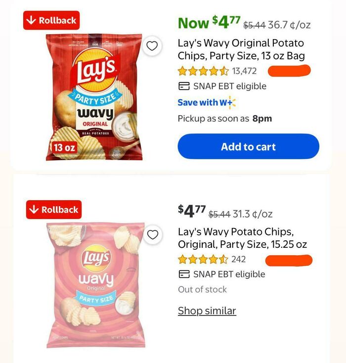 90 Infuriating Times Shrinkflation Was So Blatant, It Felt Like A Scam (New Pics) 90 Infuriating Times Shrinkflation Was So Blatant, It Felt Like A Scam (New Pics)