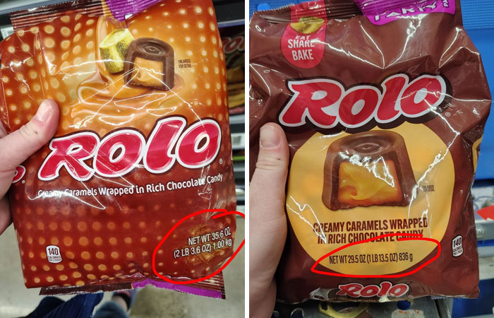 90 Infuriating Times Shrinkflation Was So Blatant, It Felt Like A Scam (New Pics) 90 Infuriating Times Shrinkflation Was So Blatant, It Felt Like A Scam (New Pics)