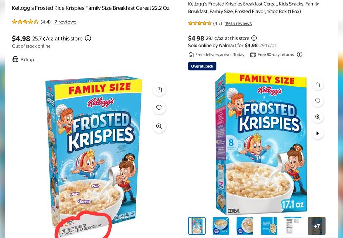 90 Infuriating Times Shrinkflation Was So Blatant, It Felt Like A Scam (New Pics) 90 Infuriating Times Shrinkflation Was So Blatant, It Felt Like A Scam (New Pics)