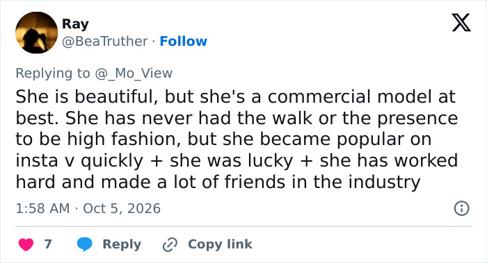 “Nepotism At Its Finest”: Gigi Hadid’s Runway Return Has Viewers Brutally Questioning Her Supermodel Credentials “Nepotism At Its Finest”: Gigi Hadid’s Runway Return Has Viewers Brutally Questioning Her Supermodel Credentials