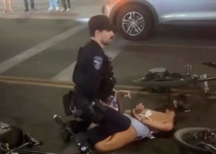 Horrifying Video Shows Arizona State Cheerleader Thrown To The Ground And Pummeled By Cops, Lawyer Alarmed Horrifying Video Shows Arizona State Cheerleader Thrown To The Ground And Pummeled By Cops, Lawyer Alarmed