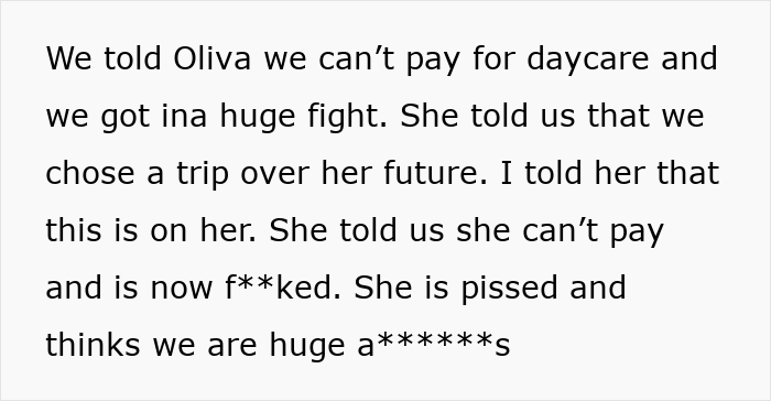 Woman Lashes Out At Parents Who Can Only Help One Of Their Daughters And They Don&rsquo;t Choose Her