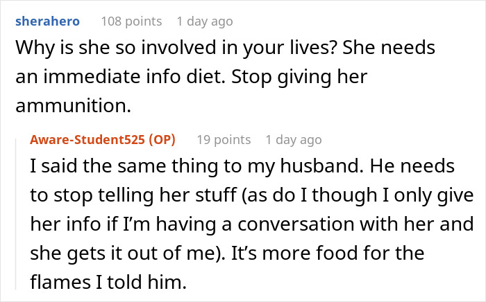Husband Finally Snaps After Years Of MIL Acting Like The Family Manager And Disrespecting Wife Husband Finally Snaps After Years Of MIL Acting Like The Family Manager And Disrespecting Wife