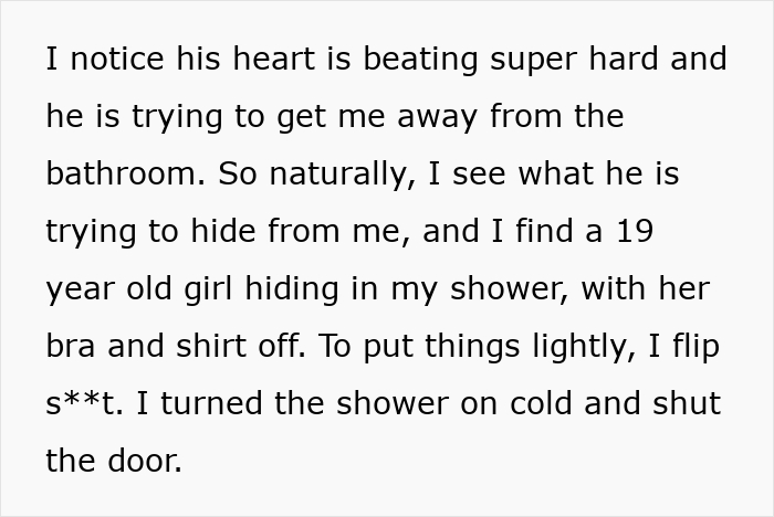 Woman Spots Unfamiliar Shoes By Her Bed, Then Her Panicking BF Tries To Keep Her Out Of The Bathroom