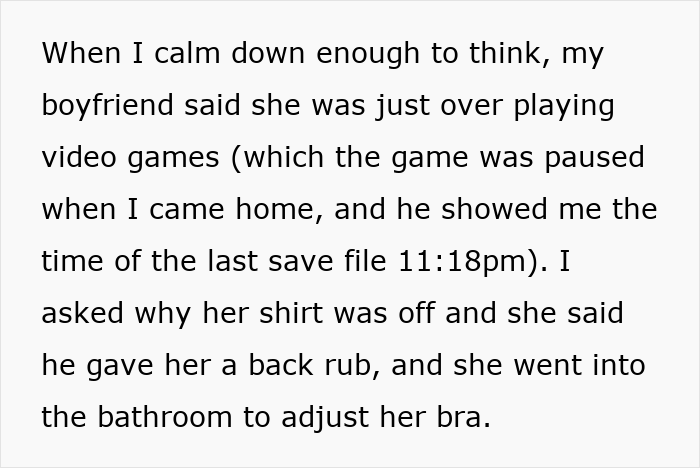 Woman Spots Unfamiliar Shoes By Her Bed, Then Her Panicking BF Tries To Keep Her Out Of The Bathroom