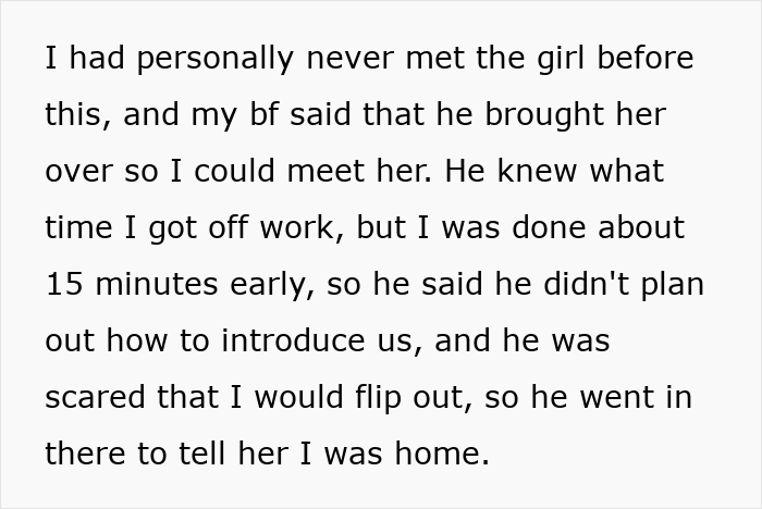 Woman Spots Unfamiliar Shoes By Her Bed, Then Her Panicking BF Tries To Keep Her Out Of The Bathroom