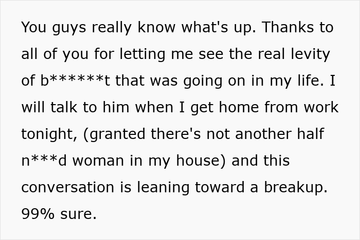 Woman Spots Unfamiliar Shoes By Her Bed, Then Her Panicking BF Tries To Keep Her Out Of The Bathroom