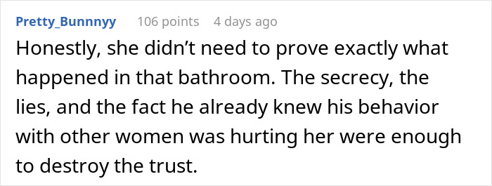 Woman Spots Unfamiliar Shoes By Her Bed, Then Her Panicking BF Tries To Keep Her Out Of The Bathroom