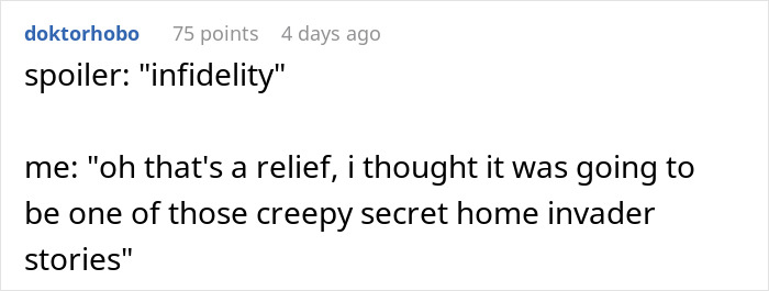 Woman Spots Unfamiliar Shoes By Her Bed, Then Her Panicking BF Tries To Keep Her Out Of The Bathroom