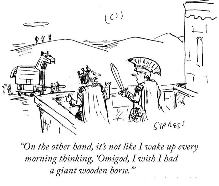26 New Brilliant Cartoons By A New Yorker Veteran That Expose The Absurdity Of Everyday Life