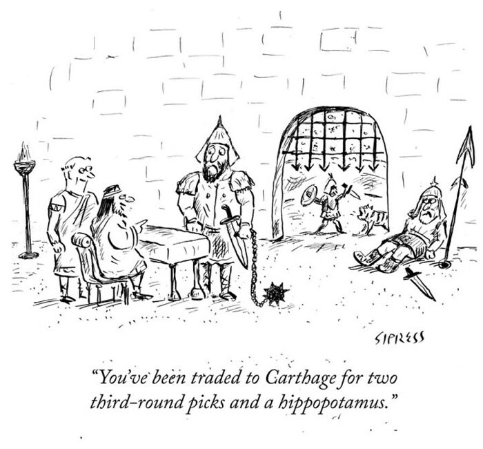 26 New Brilliant Cartoons By A New Yorker Veteran That Expose The Absurdity Of Everyday Life