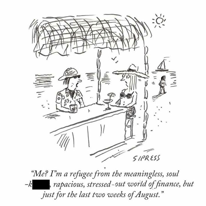 26 New Brilliant Cartoons By A New Yorker Veteran That Expose The Absurdity Of Everyday Life