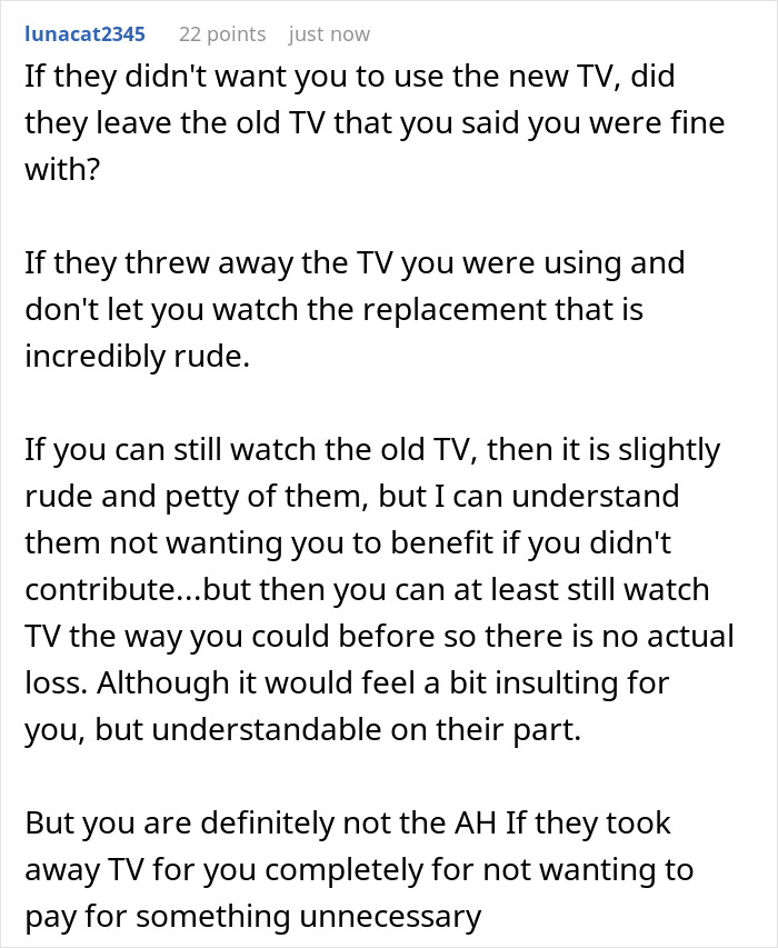 Woman Banned By Roommies From Watching TV, They Fume As She Takes Away Her Air Fryer And Microwave