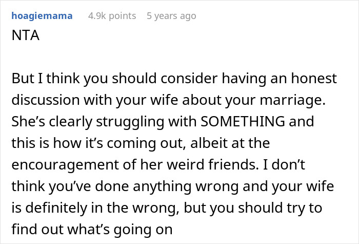 Friends Tell Woman To Ask Hubby To Fire 22YO Assistant To &ldquo;Test His Integrity,&rdquo; He Says It&rsquo;s Illegal