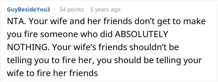 Friends Tell Woman To Ask Hubby To Fire 22YO Assistant To &ldquo;Test His Integrity,&rdquo; He Says It&rsquo;s Illegal