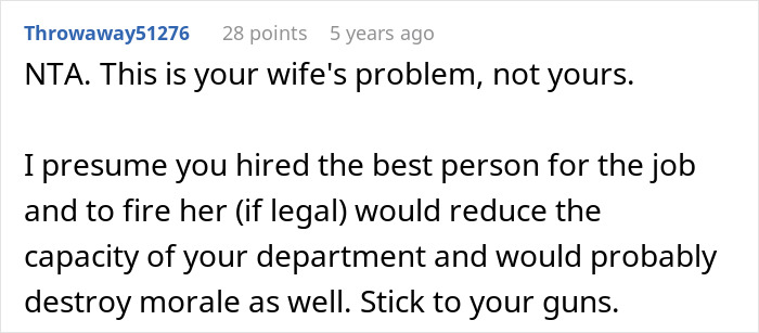 Friends Tell Woman To Ask Hubby To Fire 22YO Assistant To &ldquo;Test His Integrity,&rdquo; He Says It&rsquo;s Illegal
