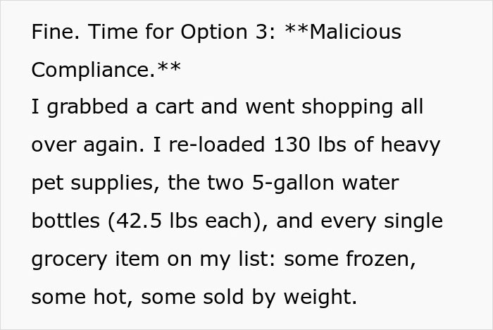Woman Accidentally Forgets To Pay At Checkout, Walmart Demands She Haul Back 215 Lbs Of Groceries