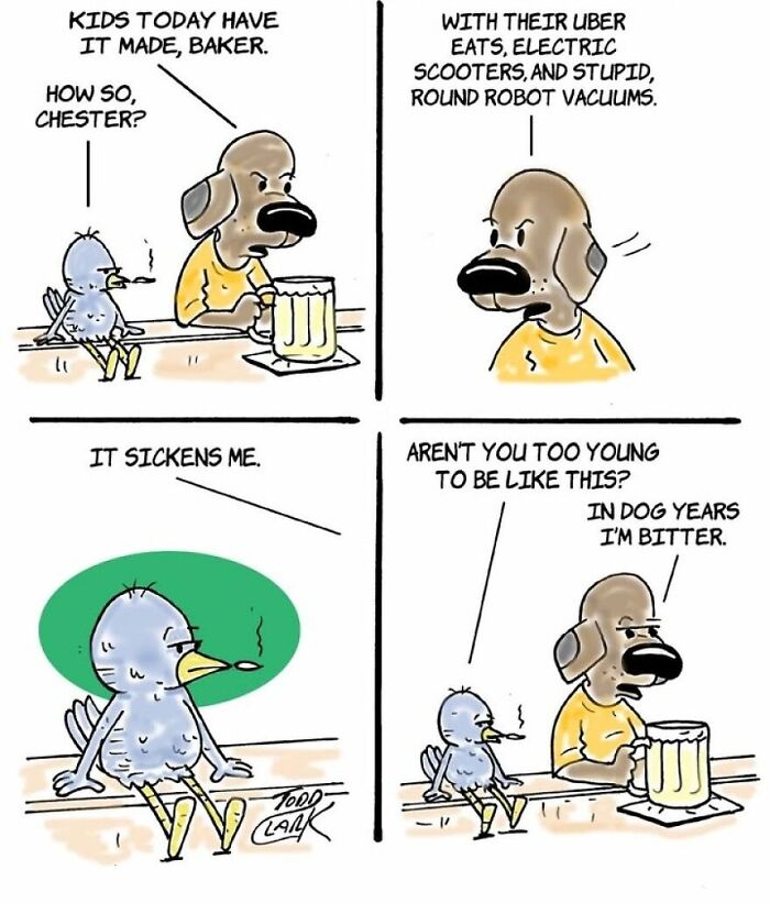 25 Funny Comics By Todd Clark That Take Everyday Life In Unexpected Directions