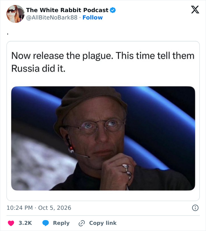 As Russian Plague Headlines Spread, Social Media Users Waste No Time Turning Them Into Dark Humor-Fueled Memes As Russian Plague Headlines Spread, Social Media Users Waste No Time Turning Them Into Dark Humor-Fueled Memes