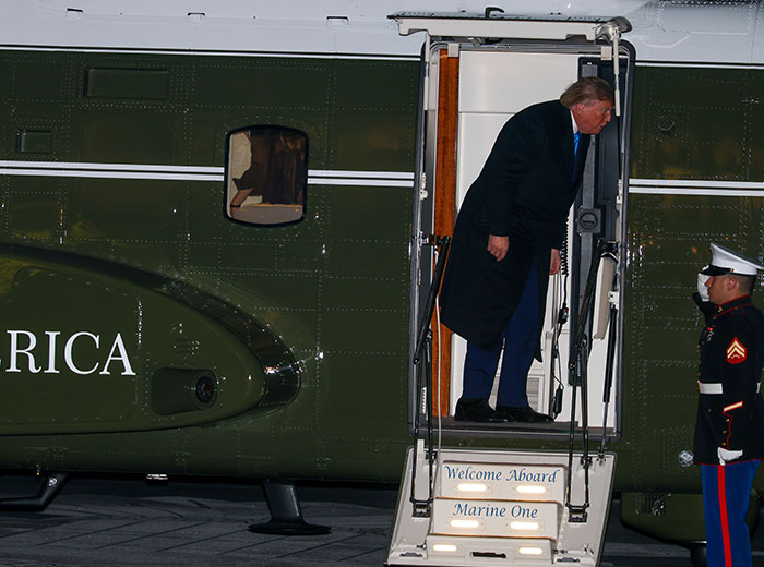 “You Must Be Blind Or Stupid”: Trump’s Path To Air Force One Slammed As White House Defends “Perfect Walk” “You Must Be Blind Or Stupid”: Trump’s Path To Air Force One Slammed As White House Defends “Perfect Walk”