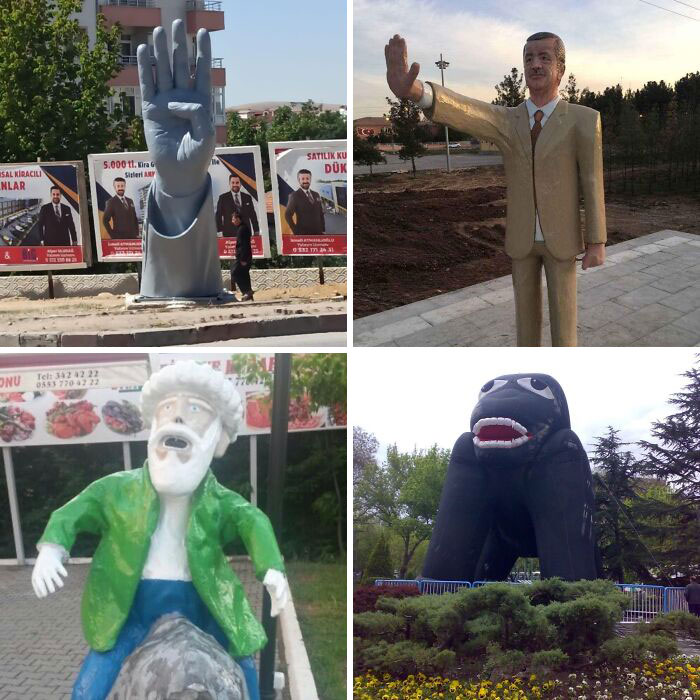 79 Hilarious, Bizarre, And Downright Bad Examples Of Public Art Around The World