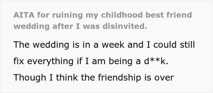 Bride Doesn’t Trust Groom’s Friend That Used To Have Feelings For Him Bride Doesn’t Trust Groom’s Friend That Used To Have Feelings For Him