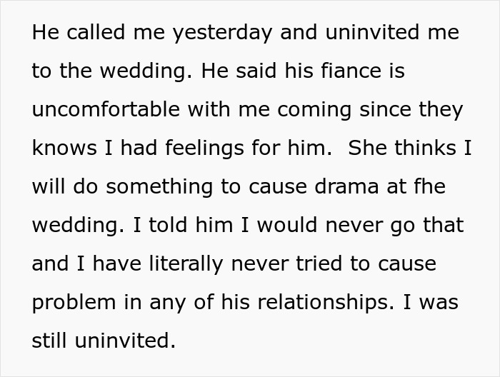 Bride Doesn’t Trust Groom’s Friend That Used To Have Feelings For Him Bride Doesn’t Trust Groom’s Friend That Used To Have Feelings For Him
