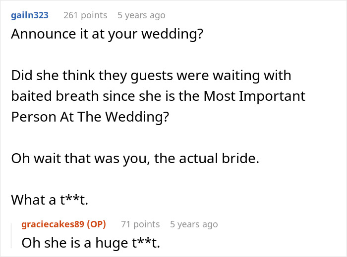MIL Lies About Being Vaccinated For A “Big Announcement” At The Wedding MIL Lies About Being Vaccinated For A “Big Announcement” At The Wedding