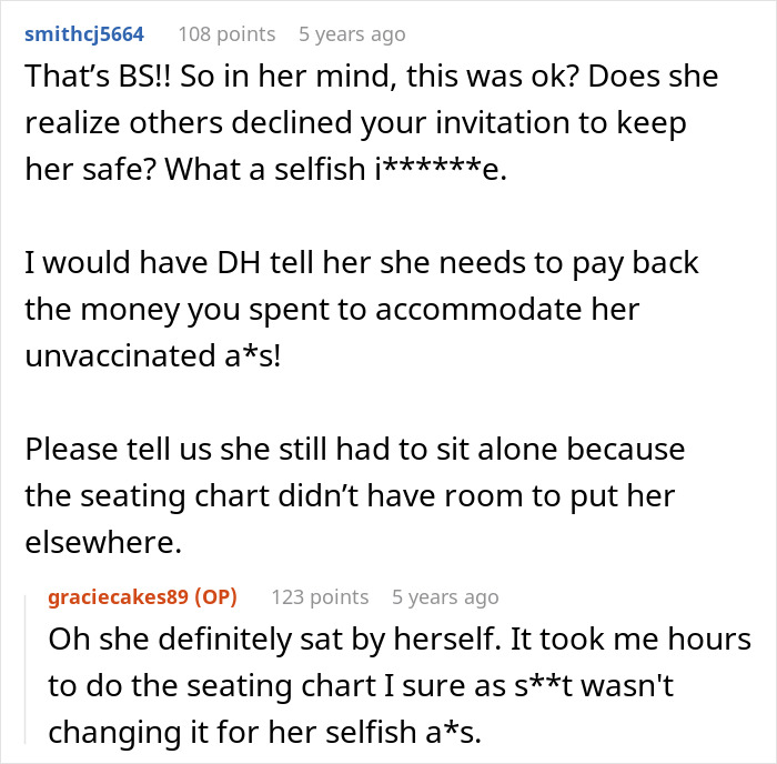 MIL Lies About Being Vaccinated For A “Big Announcement” At The Wedding MIL Lies About Being Vaccinated For A “Big Announcement” At The Wedding