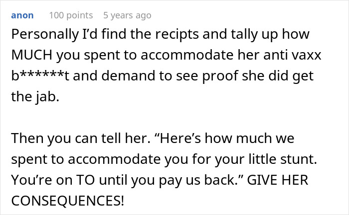 MIL Lies About Being Vaccinated For A “Big Announcement” At The Wedding MIL Lies About Being Vaccinated For A “Big Announcement” At The Wedding