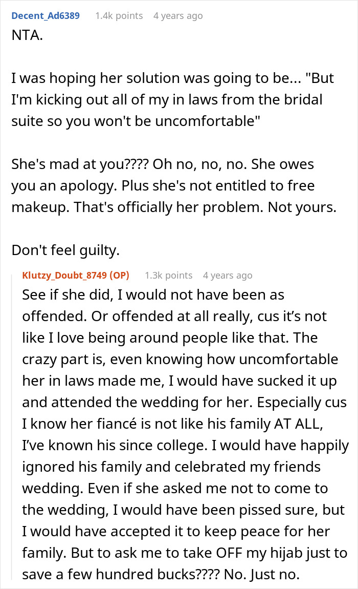 Bride Makes An Unthinkable Request Of Her Muslim Friend To Keep Her Future Family Happy Bride Makes An Unthinkable Request Of Her Muslim Friend To Keep Her Future Family Happy