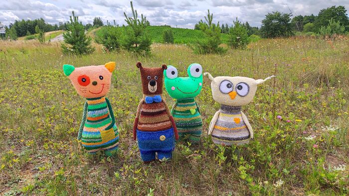 23 Funny And Adorable Crochet Creatures Made By This Artist From Leftover Yarn Scraps 23 Funny And Adorable Crochet Creatures Made By This Artist From Leftover Yarn Scraps
