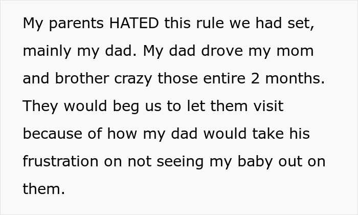 Woman Sets A Clear Boundary Before Giving Birth, Her Dad Takes It As Her Cutting Him Out Of Her Life
