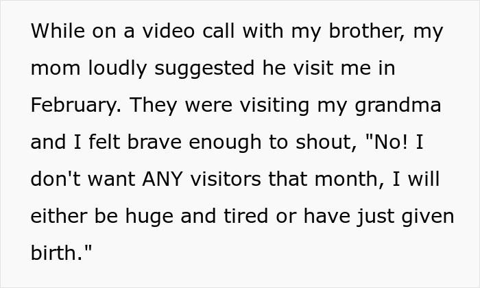 Woman Sets A Clear Boundary Before Giving Birth, Her Dad Takes It As Her Cutting Him Out Of Her Life