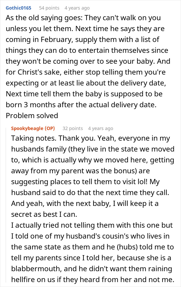 Woman Sets A Clear Boundary Before Giving Birth, Her Dad Takes It As Her Cutting Him Out Of Her Life