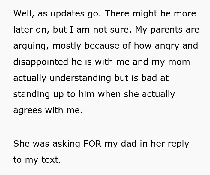 Woman Sets A Clear Boundary Before Giving Birth, Her Dad Takes It As Her Cutting Him Out Of Her Life