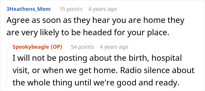 Woman Sets A Clear Boundary Before Giving Birth, Her Dad Takes It As Her Cutting Him Out Of Her Life