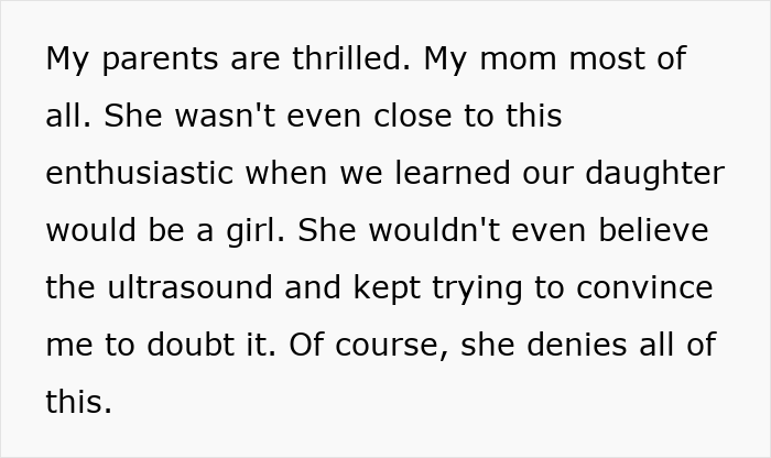 Woman Sets A Clear Boundary Before Giving Birth, Her Dad Takes It As Her Cutting Him Out Of Her Life