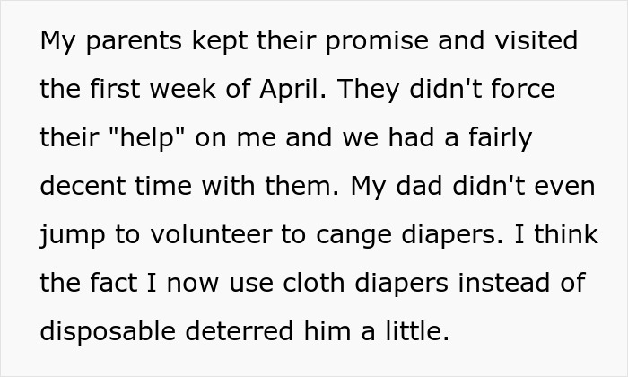 Woman Sets A Clear Boundary Before Giving Birth, Her Dad Takes It As Her Cutting Him Out Of Her Life