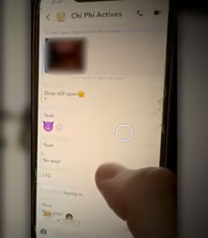 Fresh Humiliation For ‘Cornell 7’ Student As “Vile” Snapchat Message To Other Frat Brothers Is Revealed