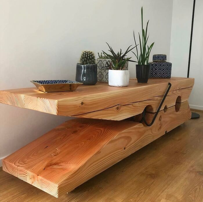 66 Clever Wooden Creations That Make Ordinary Materials Look Anything But Ordinary