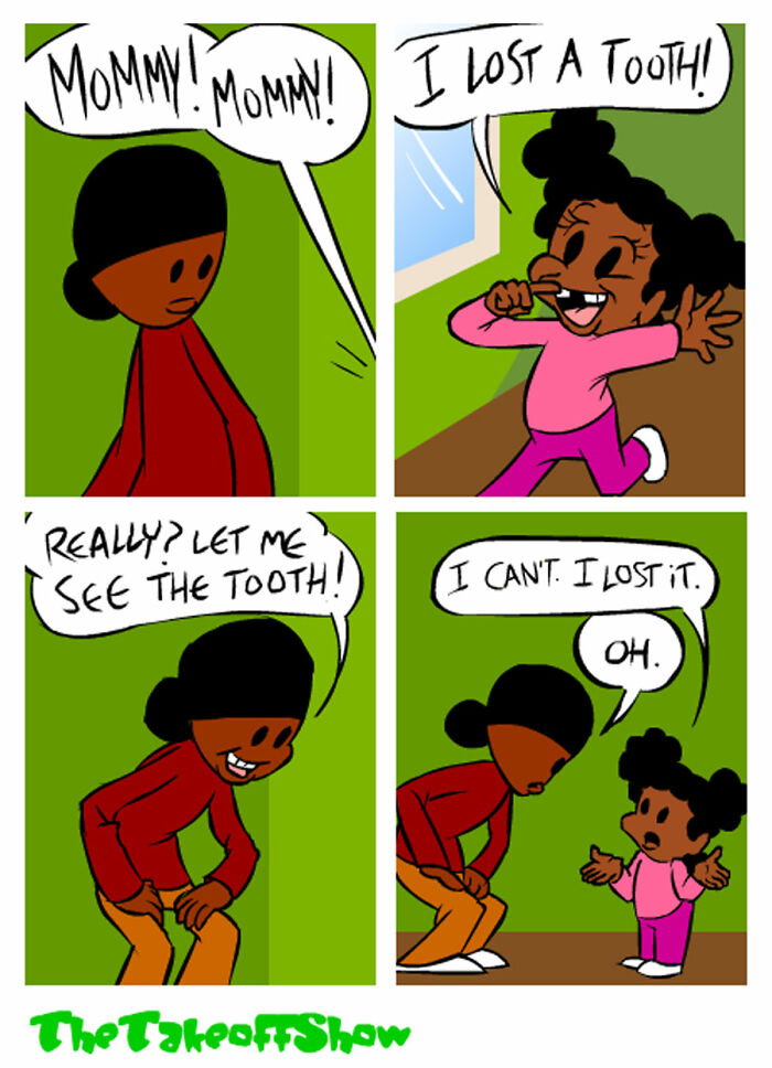 30 Funny Comics From “The Takeoff Show” That Turn Family Life Into A Cartoon 30 Funny Comics From “The Takeoff Show” That Turn Family Life Into A Cartoon